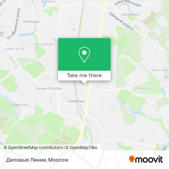 Деловые Линии map