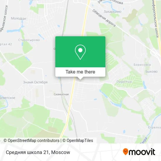 Средняя школа 21 map