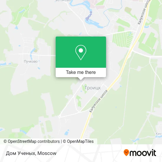 Дом Ученых map