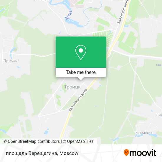 площадь Верещагина map