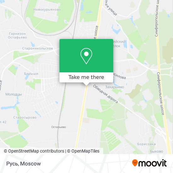 Русь map