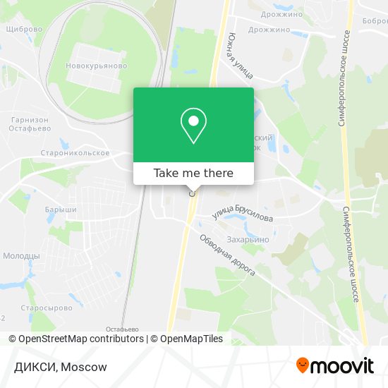 ДИКСИ map