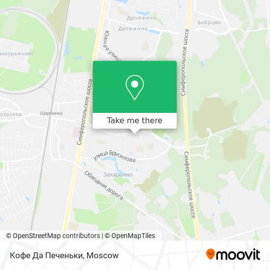 Кофе Да Печеньки map