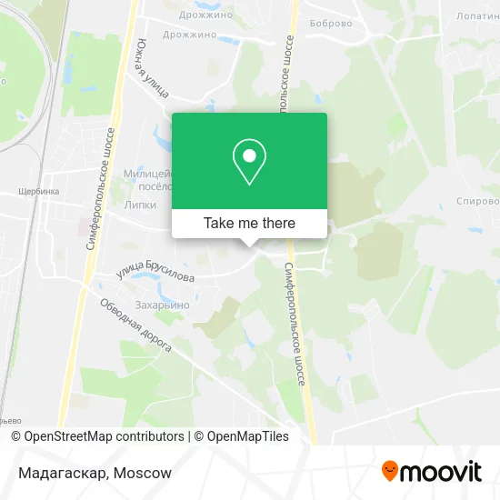 Мадагаскар map