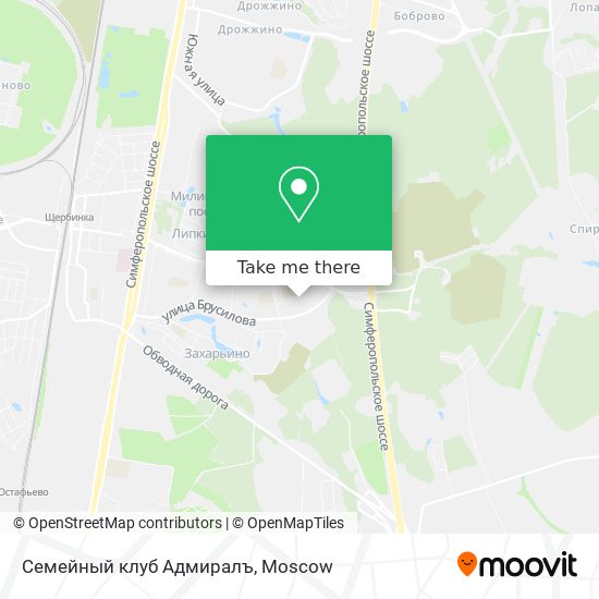 Семейный клуб Адмиралъ map