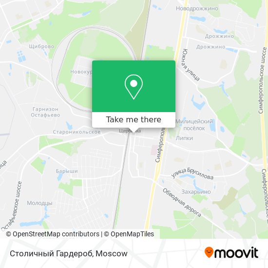 Столичный Гардероб map