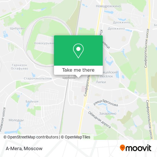 А-Мега map