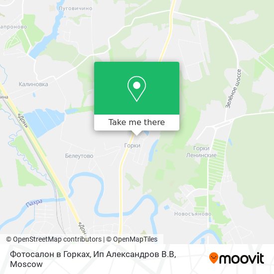 Фотосалон в Горках, Ип Александров В.В map