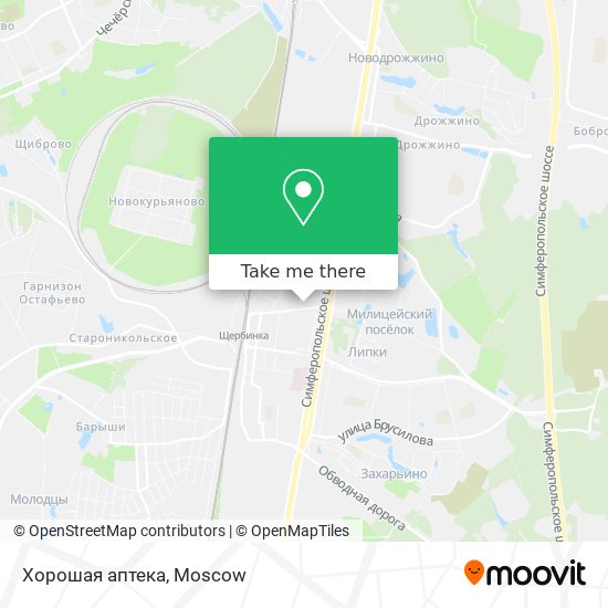 Хорошая аптека map