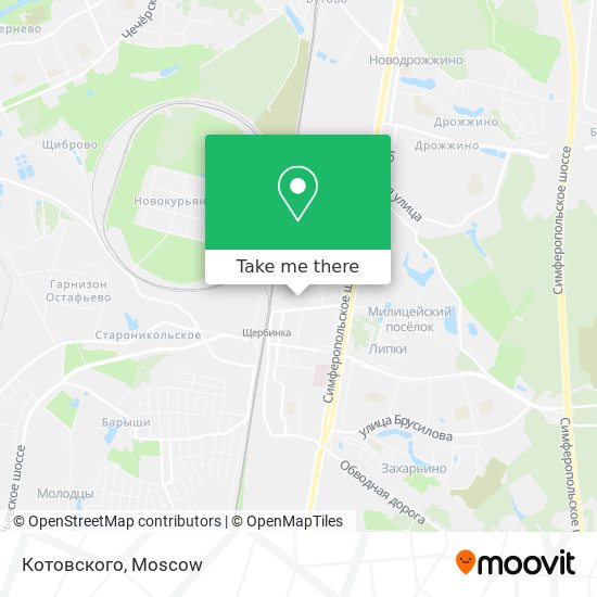Котовского map