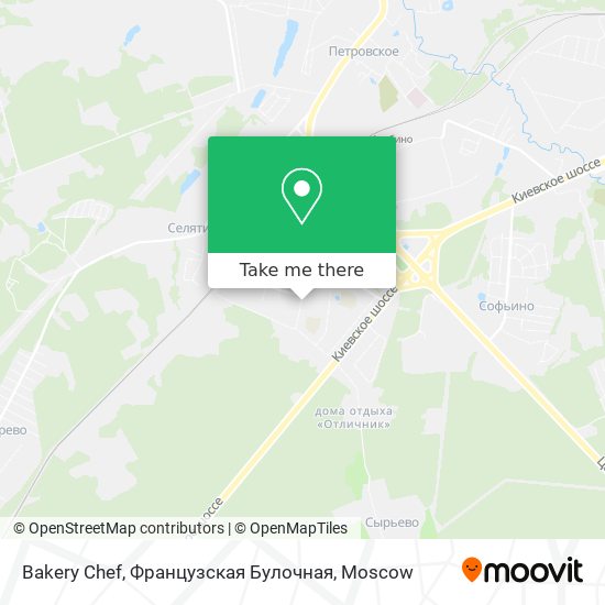 Bakery Chef, Французская Булочная map