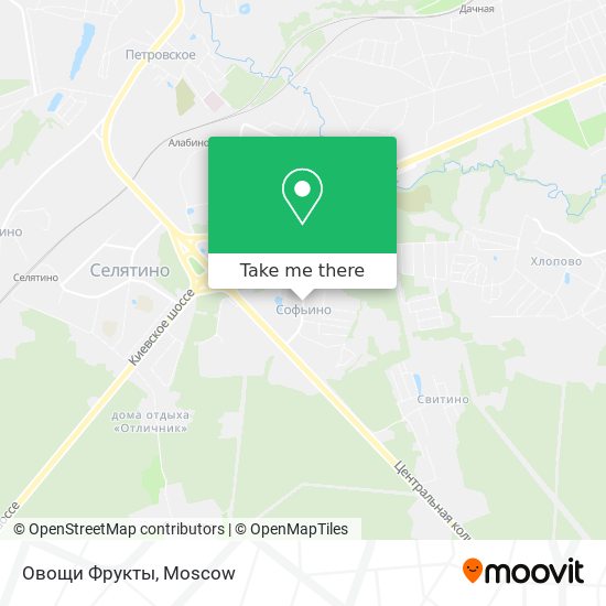 Овощи Фрукты map