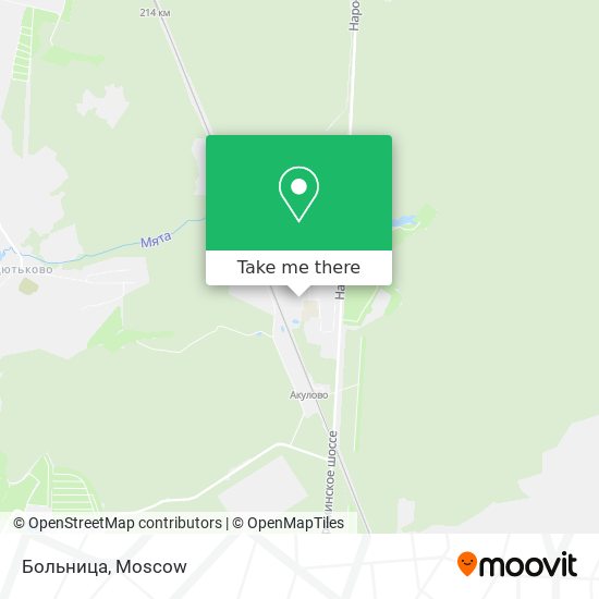 Больница map
