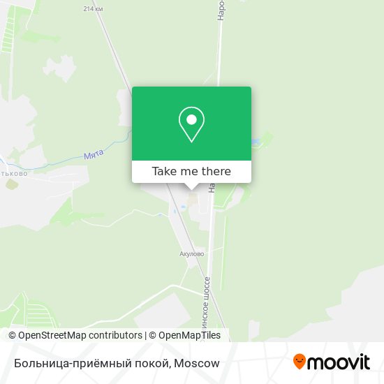 Больница-приёмный покой map