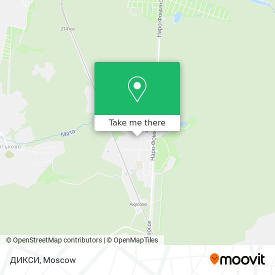 ДИКСИ map