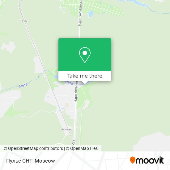 Пульс СНТ map