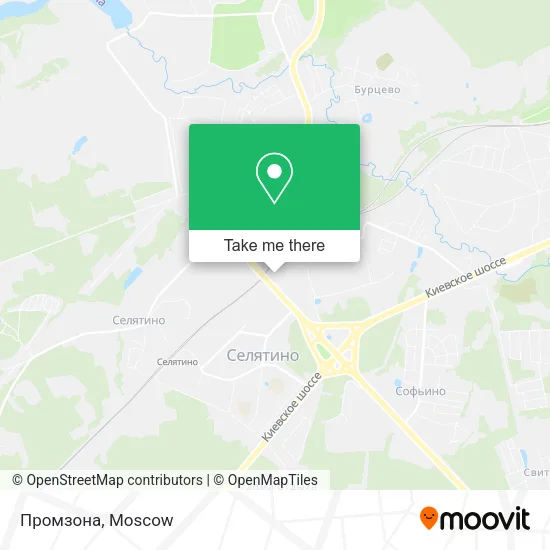 Промзона map