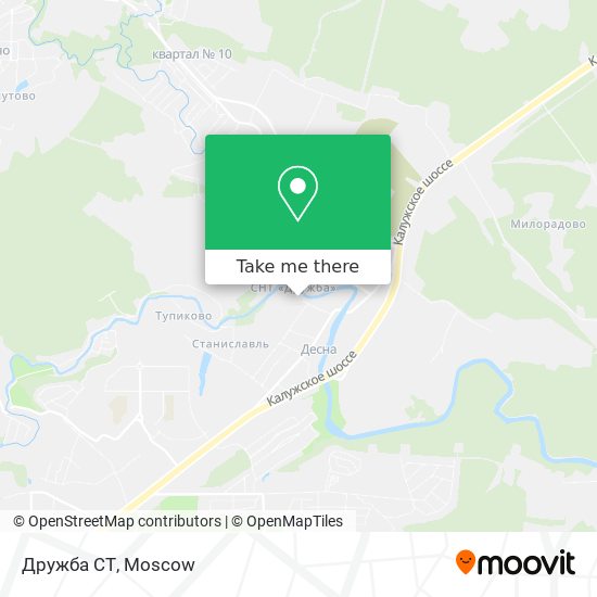 Дружба СТ map