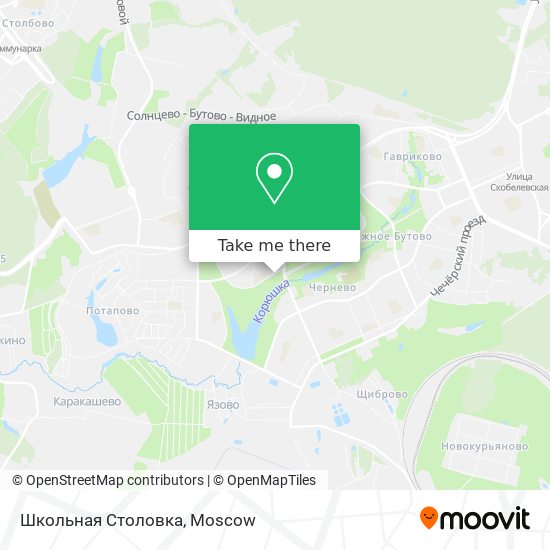 Школьная Столовка map