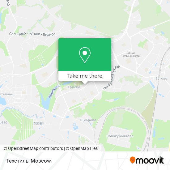 Техстиль map