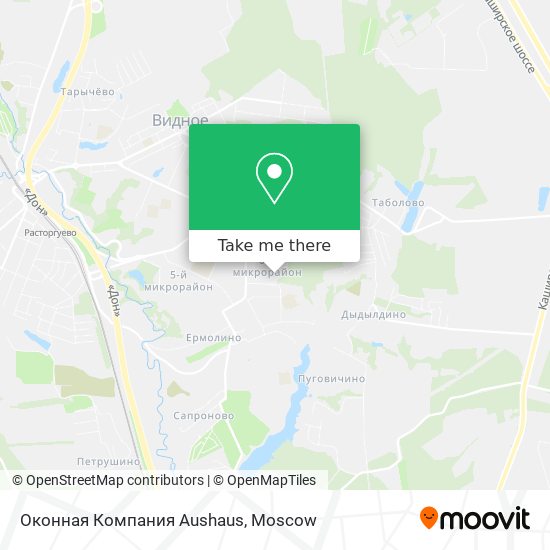 Оконная Компания Aushaus map