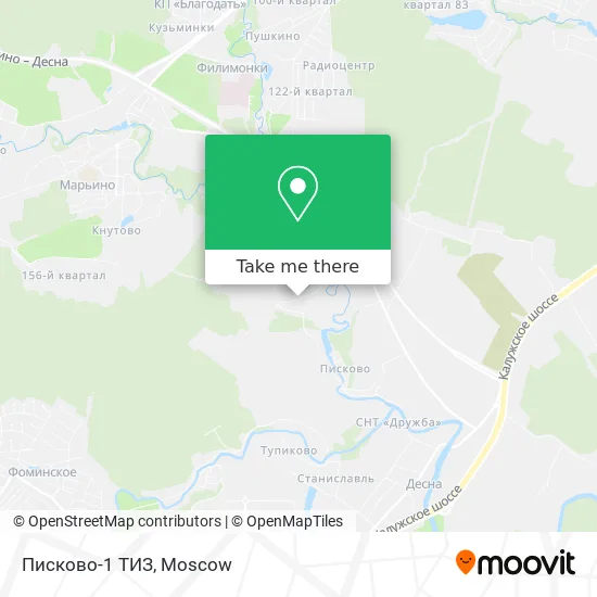 Писково-1 ТИЗ map