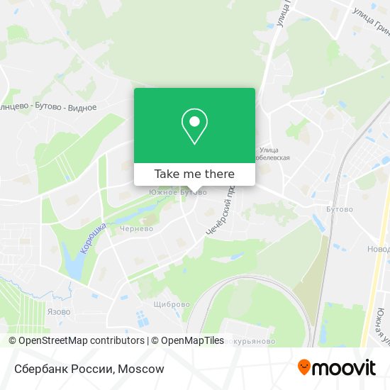 Сбербанк России map