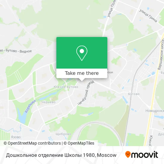 Дошкольное отделение Школы 1980 map