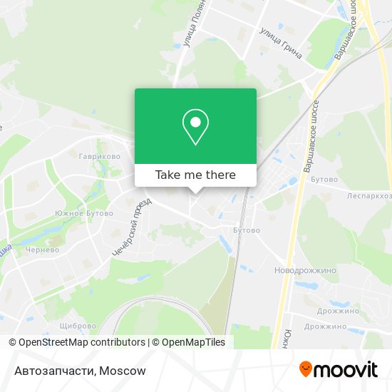 Автозапчасти map