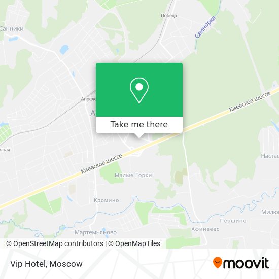 Vip Hotel map