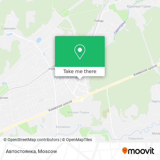 Автостоянка map