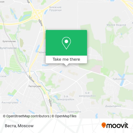 Веста map