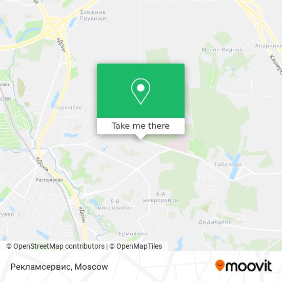 Рекламсервис map