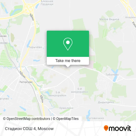 Стадион СОШ 4 map