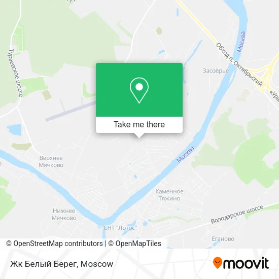 Жк Белый Берег map