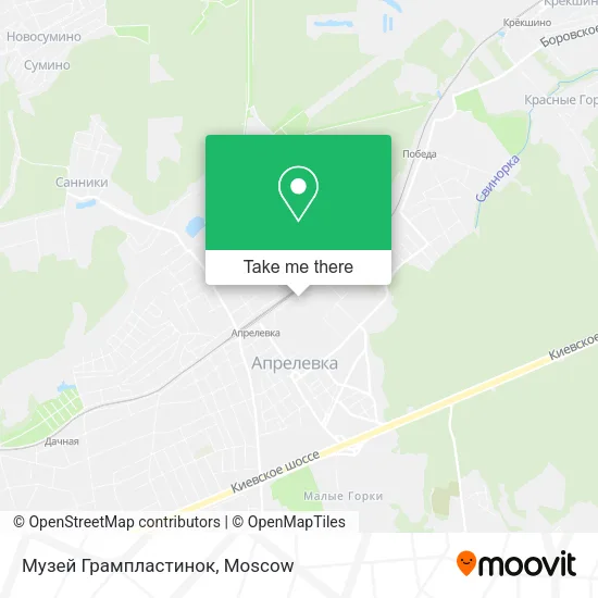 Музей Грампластинок map