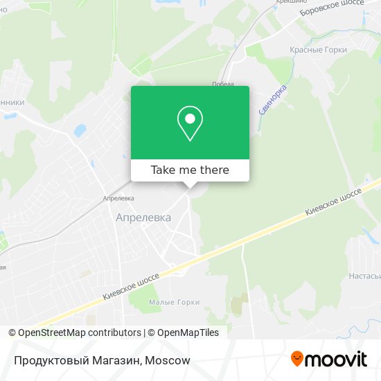 Продуктовый Магазин map