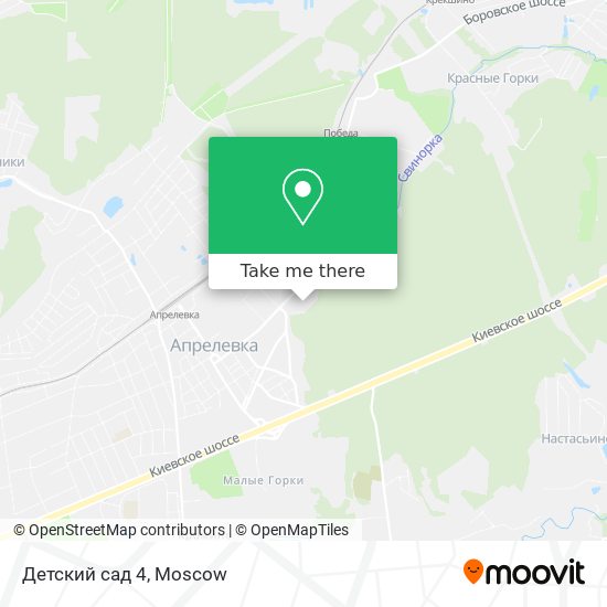Детский сад 4 map
