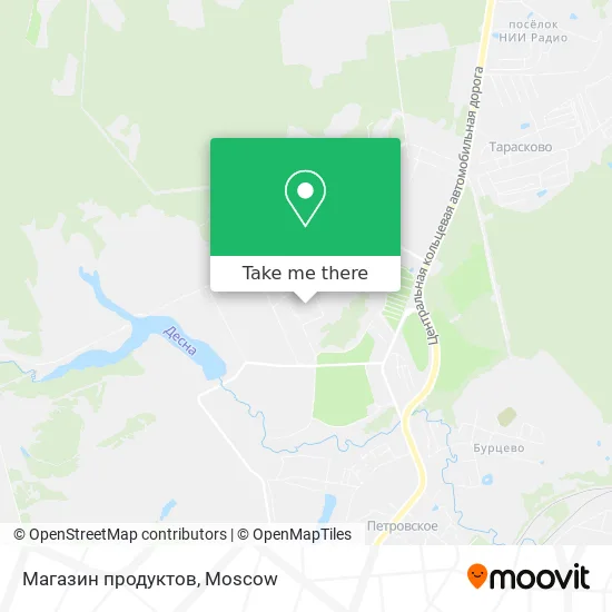 Магазин продуктов map
