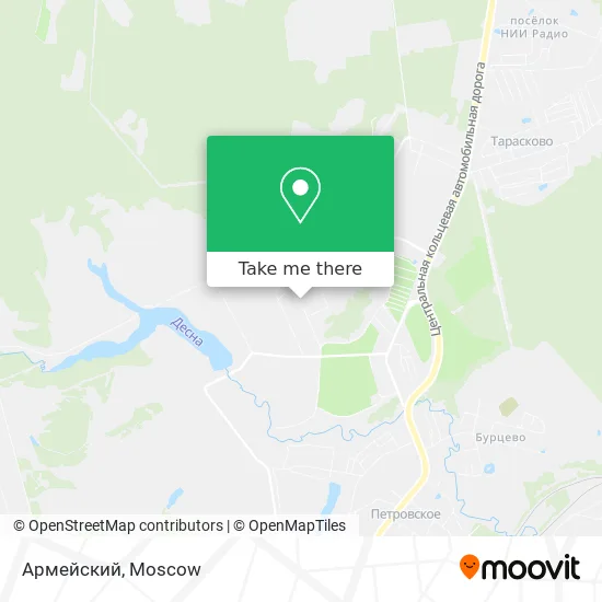 Армейский map