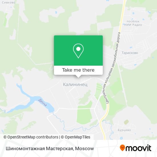 Шиномонтажная Мастерская map