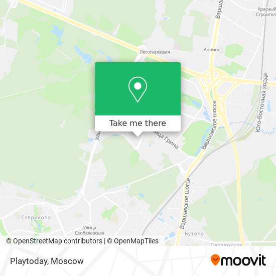 Playtoday map