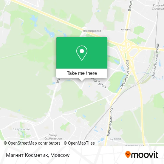 Магнит Косметик map