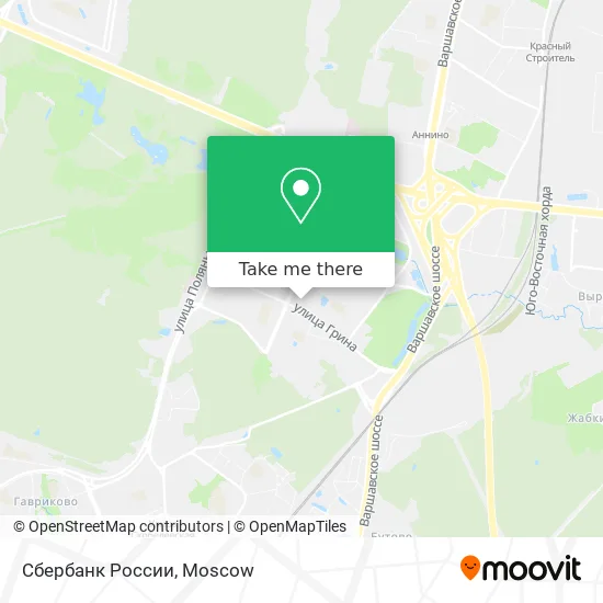 Сбербанк России map