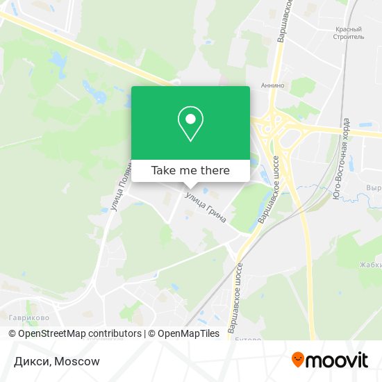 Дикси map