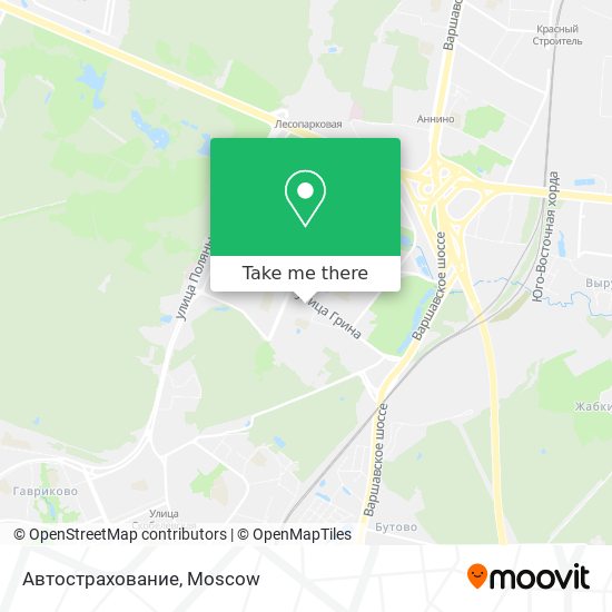 Автострахование map