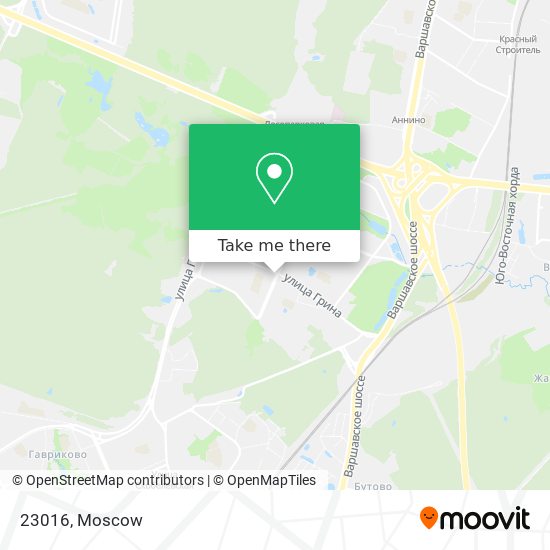 23016 map