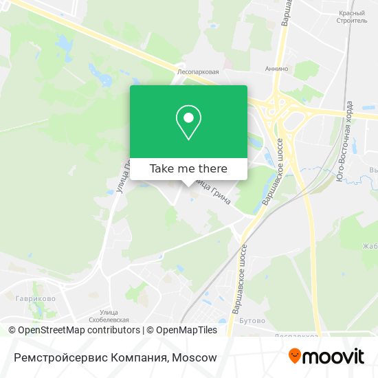 Ремстройсервис Компания map