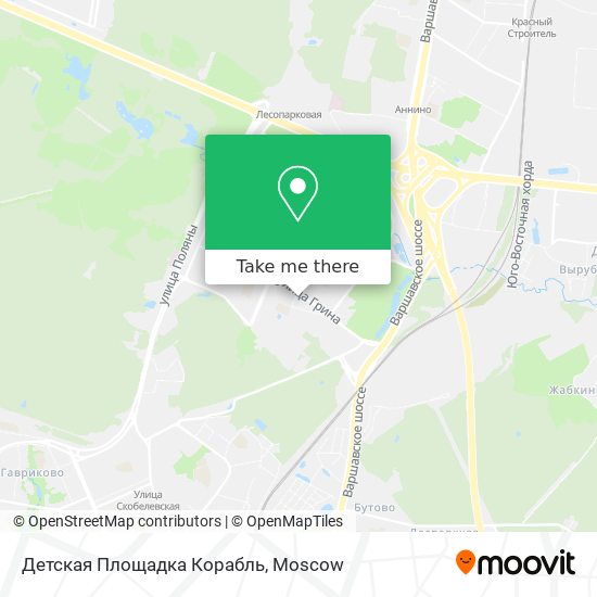 Детская Площадка Корабль map