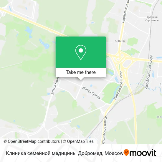 Клиника семейной медицины Добромед map